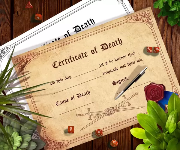 Buy Death Certificates