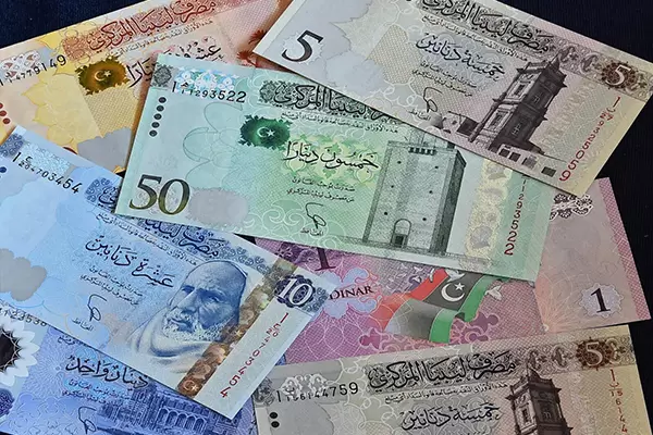 Libyan Dinar Banknotes